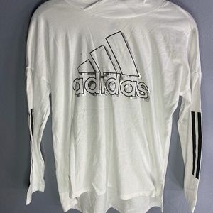 Adidas long sleeve with hood